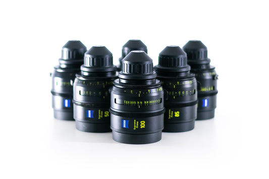 Zeiss Supreme Prime 6 Lens Set
