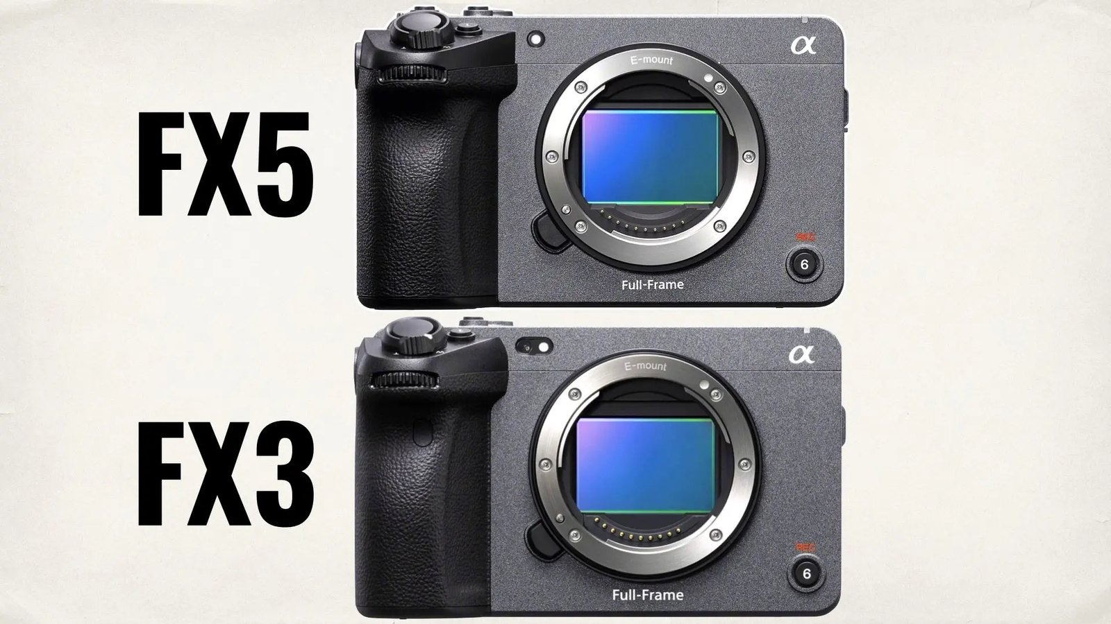 Sony FX3 Discount Vanishes After FX5 Launch, Narrowing the Gap to $600