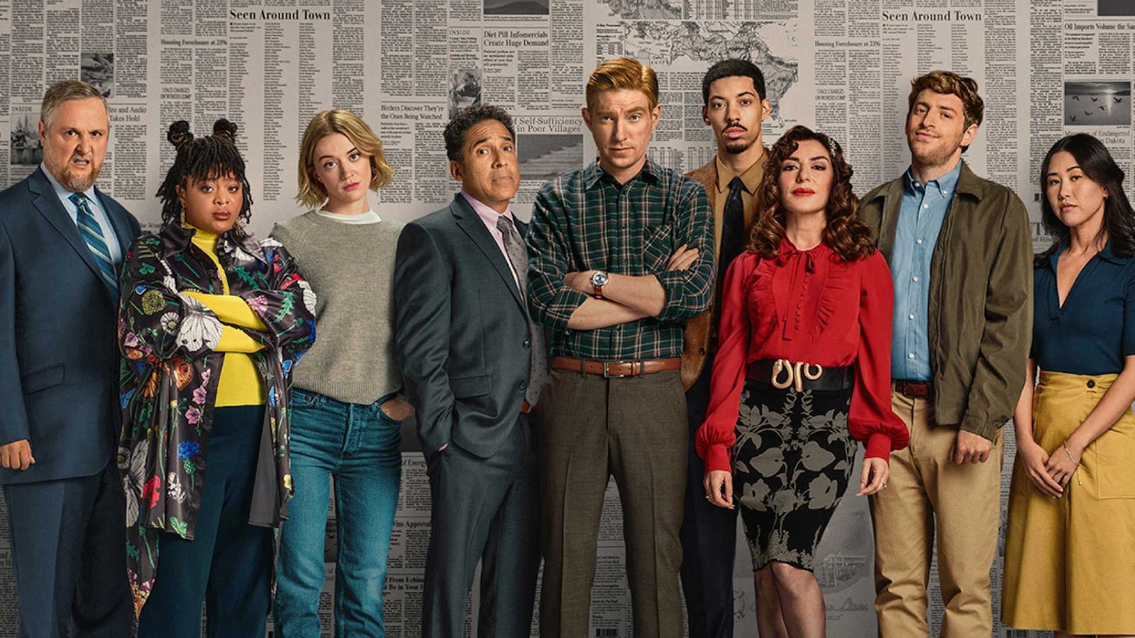 The cast of Peacock